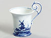 110 Year Old China Cup with Windmill Design