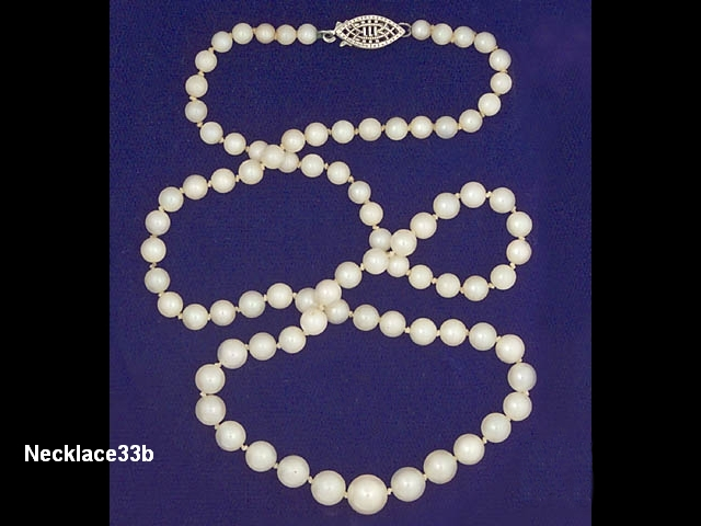 18" Pearl Necklace
