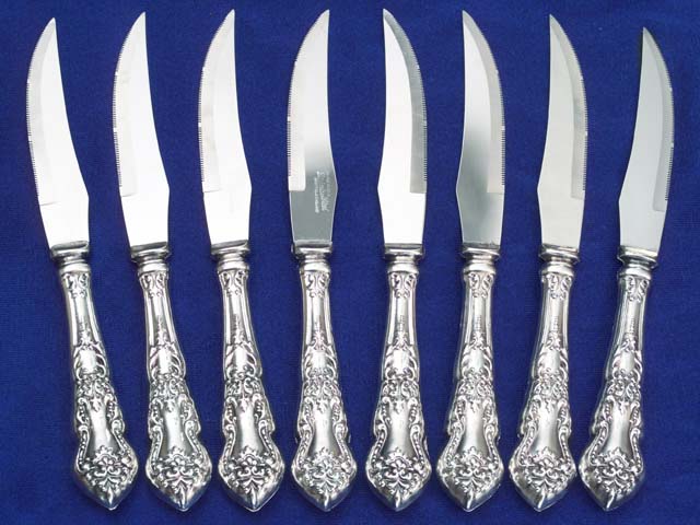 Silver Plate Steak Knives