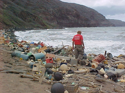 Marine Debris on Hawiian Coast